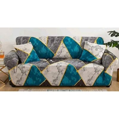 Picture of New exclusive premium quality china digital printed  regular sopa cover 2+2+1=5 seat(customised size availabe) from famous Home Multicolor