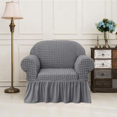Picture of New unique design Turkey original fabric spandex elastic sopa cover Only 1 seat from famous home Multicolor