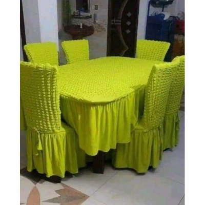 Picture of 6 pis chair cover turki Elastic Stretch Chair Cover for all dining chair 
