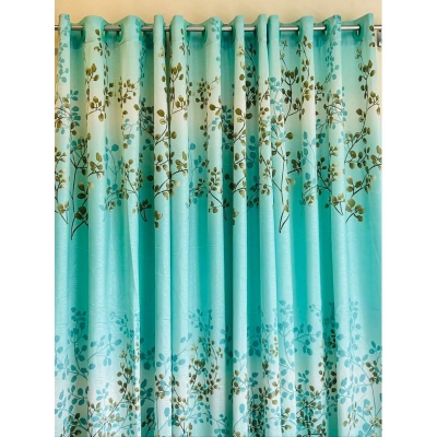 Picture of New Indian design curtain for home decoration (5kuci 7fit by 4 fit) Multicolor