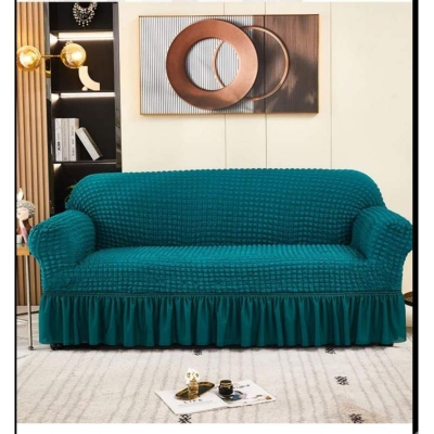Picture of New premium quality original Turkey elastic sopa cover 3 seat price Green