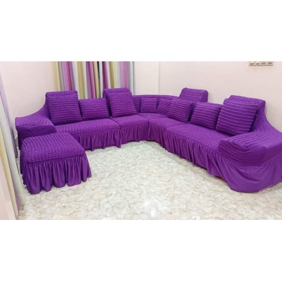 Picture of Turkish Spandex print fabric sofa cover-2+2+1/3+1+1 