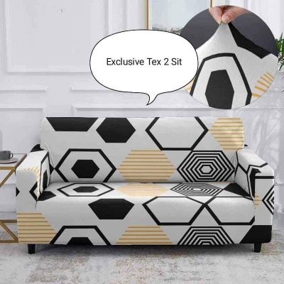 Picture of Chaina magic pinter sofa cover 2 seat from famous home 