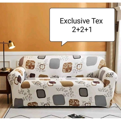 Picture of Chaina magic pinter sofa cover 2+2+1 designing exlcusive tex 