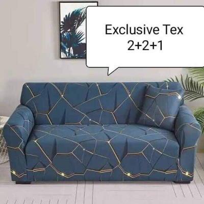 Picture of Chaina magic pinter sofa cover 2+2+1 designing exlcusive tex Shawarma