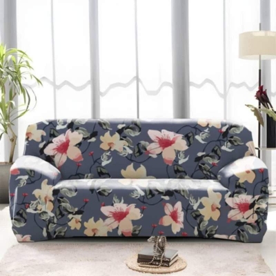 Picture of New premium quality fashionable China digital magic print sopa cover 2+2+1/ 3+1+1 from famous home Multicolor