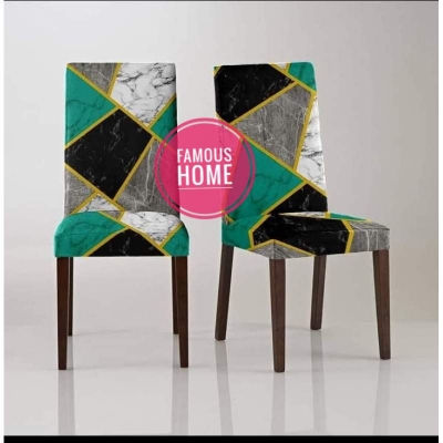 Picture of New unique design only 1 chair china digital print chair cover from famous home Multicolor