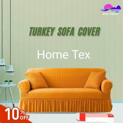 Picture of Sofa Cover 3 Seater Stitched Spandex Fabric - sofa cover 