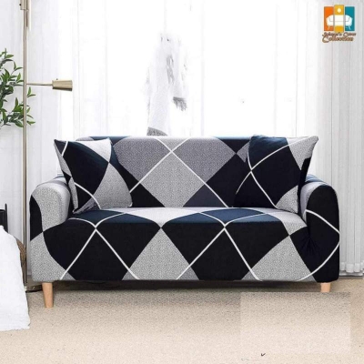 Picture of China Digital Print 3+2 Seats Sofa Cover Multicolor
