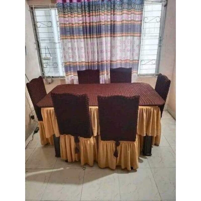 Picture of China print Sofa cover 2 seater stitch Design Spandex fabrics by 