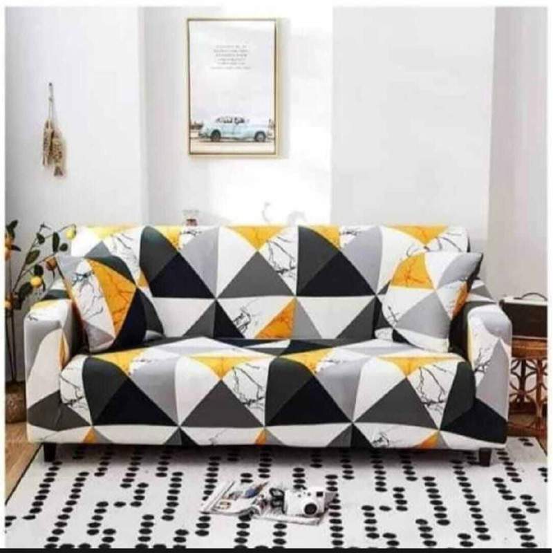 Picture of China print Sofa cover 2+2+1 seater stitch Design Spandex fabrics/exlusive Tex 