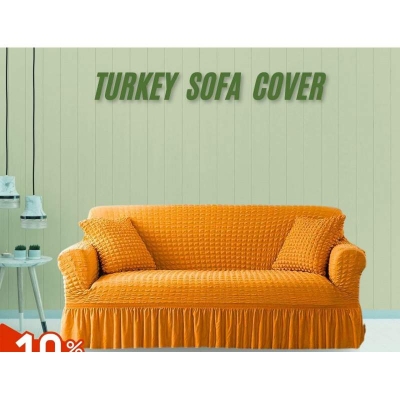 Picture of Print Sofa cover 2+2+1 seater stitch Design Spandex fabrics/exlusive Tex 