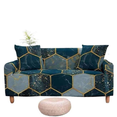 Picture of China Digital Print 3+2 Seats Sofa Cover Multicolor