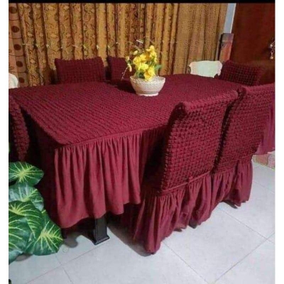 Picture of 6 pis chair cover turki Elastic Stretch Chair Cover for all dining chair 
