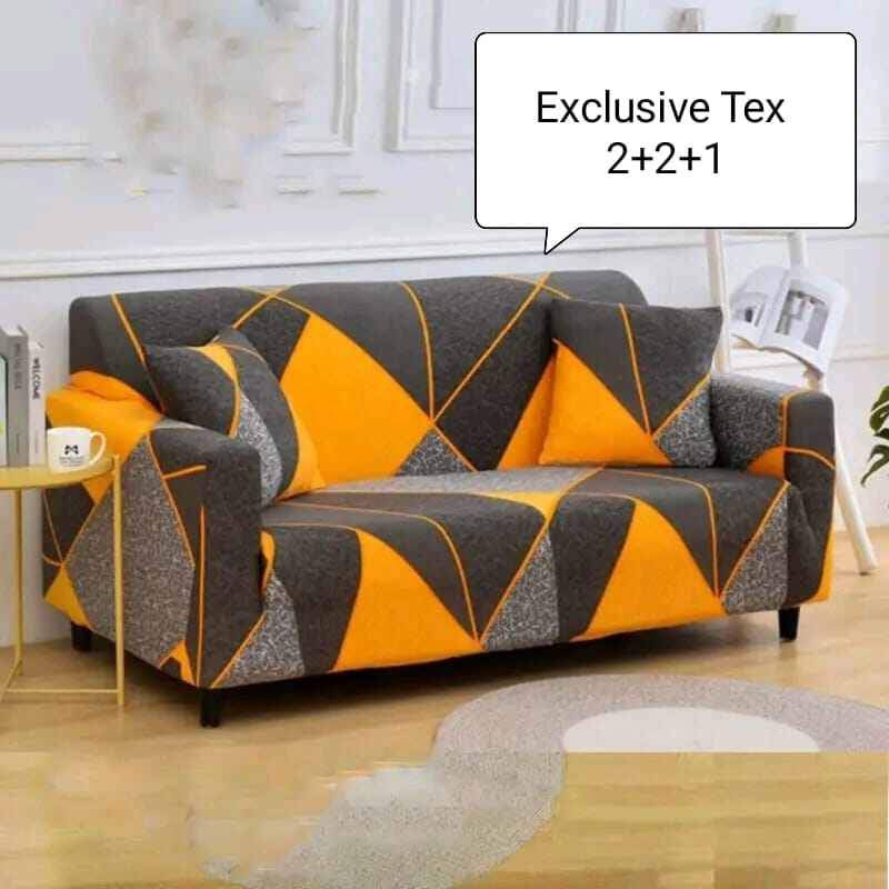 Picture of Chaina magic pinter sofa cover 2+2+1 designing exlcusive tex 