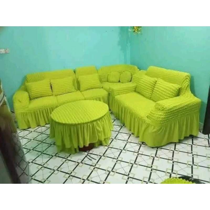 Picture of Turky Orginal  Sofa cover 2+2+1 coner seater stitch Design Spandex fabrics/exlusive Tex 
