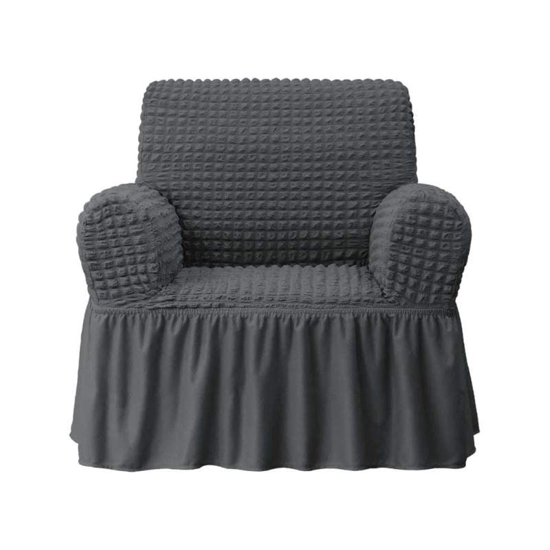 Picture of 2+2+1=5 seater stitch Spandex fabrics by new classical made by tourkey Light Ash