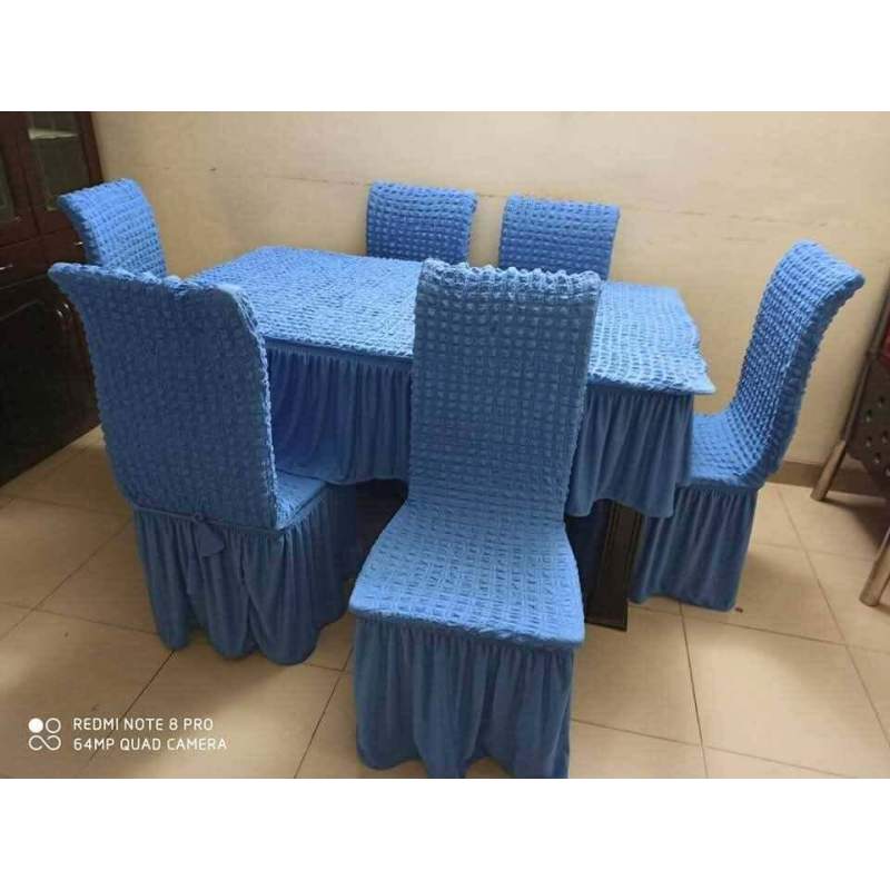 Picture of 6 pis chair cover turki Elastic Stretch Chair Cover for all dining chair 