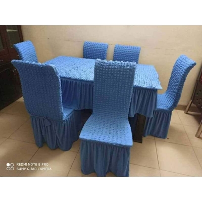 Picture of 6 pis chair cover turki Elastic Stretch Chair Cover for all dining chair 