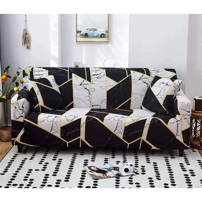 Picture of Premium Luxury China Magic printed stretchable fabrics sofa cover 2+2+1/3+1+1 