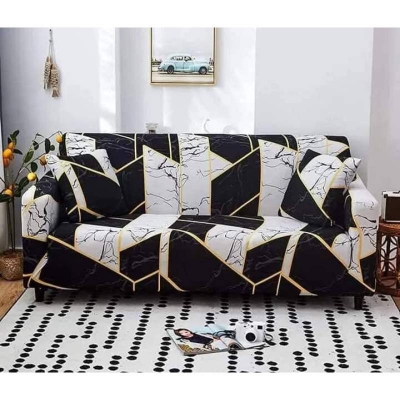 Picture of Premium Luxury China Magic printed stretchable fabrics sofa cover 2+2+1/3+1+1 