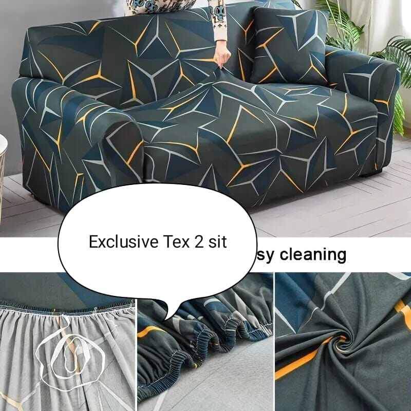 Picture of Chaina magic pinter sofa cover 2 designing exlcusive tex 