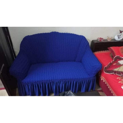 Picture of Sofa Cover 2+2+1 Seater Stitched Spandex Fabric - sofa cover 