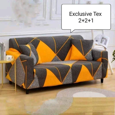 Picture of Chaina magic pinter sofa cover 2+2+1 designing exlcusive tex 