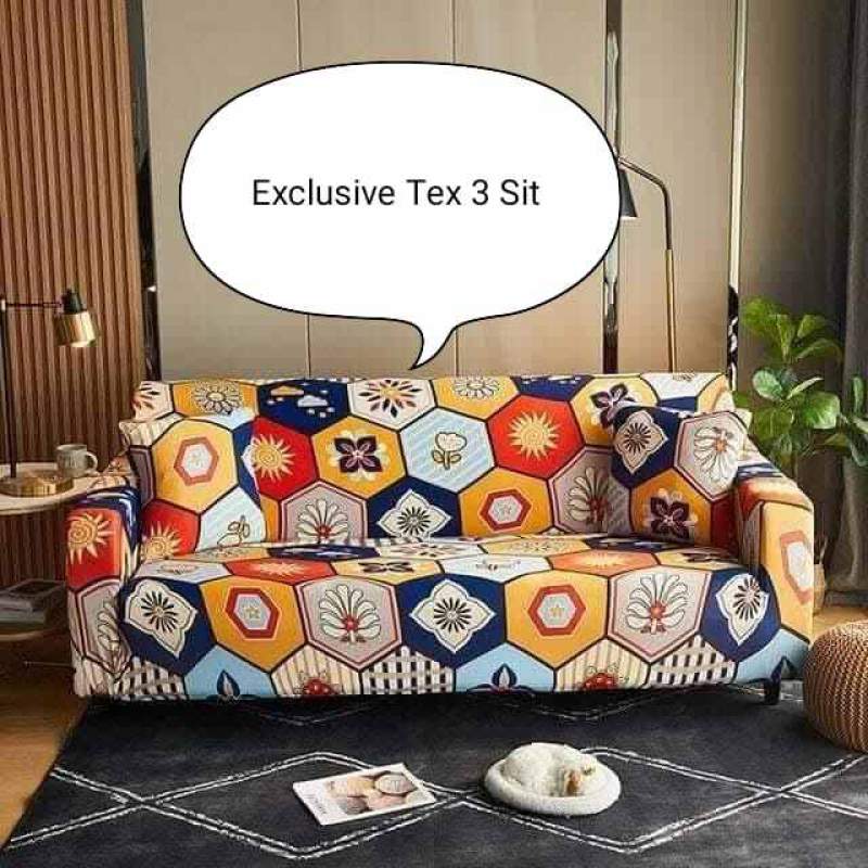 Picture of Chaina magic pinter sofa cover 3 designing exlcusive tex 
