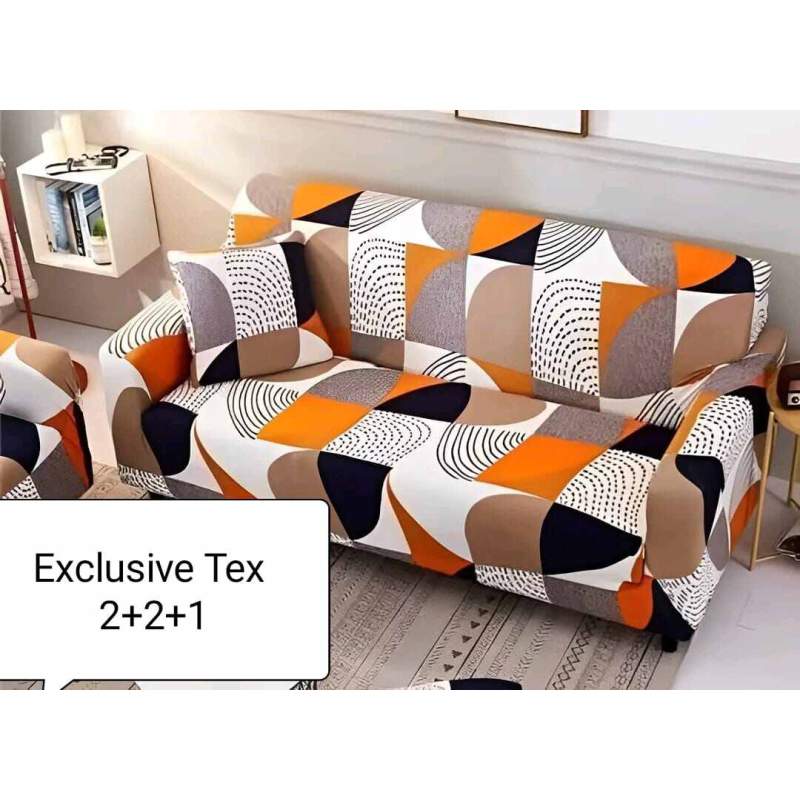 Picture of Chaina magic pinter sofa cover 2+2+1 designing exlcusive tex 