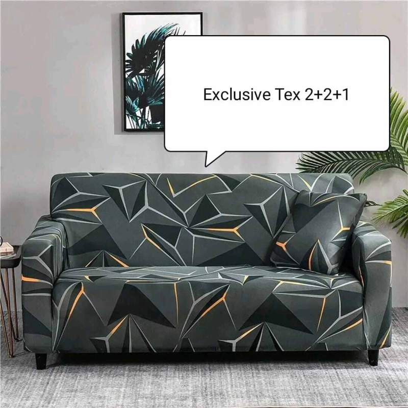 Picture of Chaina magic pinter sofa cover 2+2+1 designing exlcusive tex 