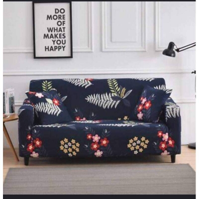 Picture of Premium Luxury China Magic printed stretchable fabrics sofa cover 2+ Maroon