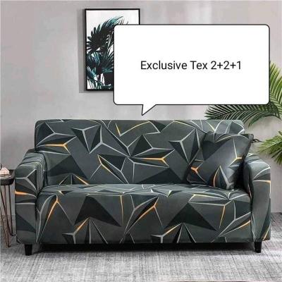 Picture of Chaina magic pinter sofa cover 2+2+1 designing exlcusive tex 