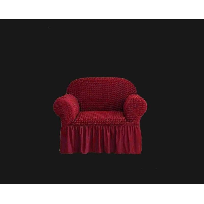 Picture of Sofa Cover 1 Seater Stitched Spandex Fabric - sofa cover 