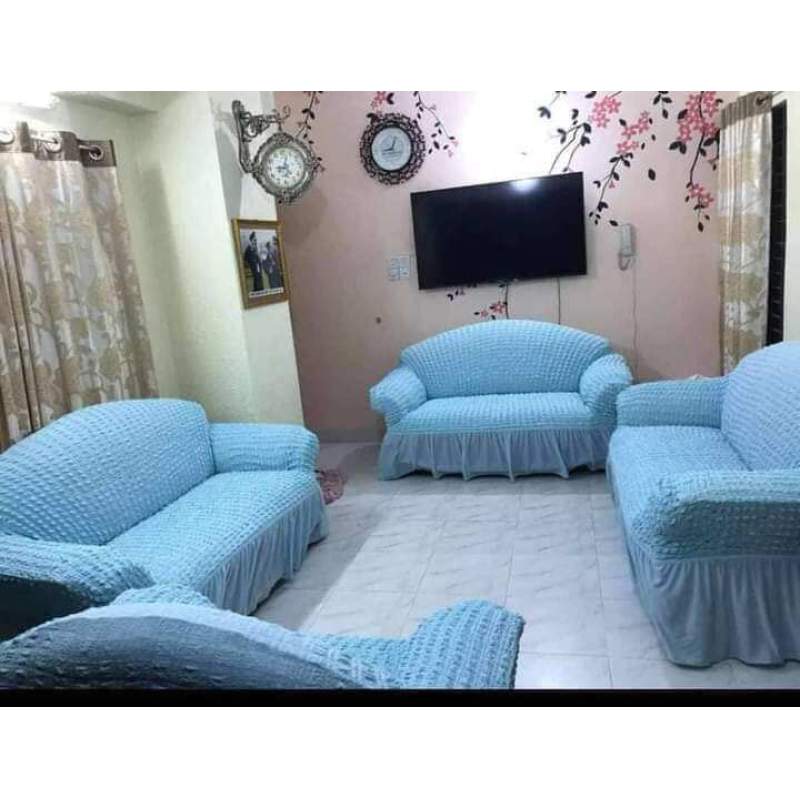 Picture of Urkish Spandex print fabric sofa cover-2 