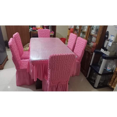 Picture of Turkey sofa cover 2+2+1/ Pink