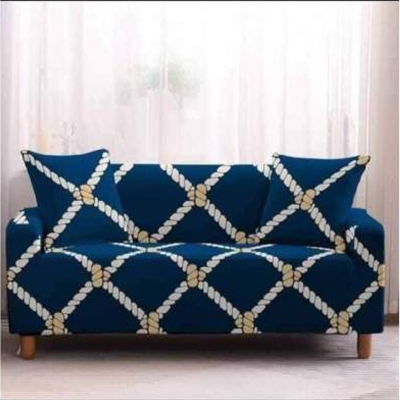 Picture of Premium Luxury China Magic printed stretchable fabrics sofa cover 2+ Maroon