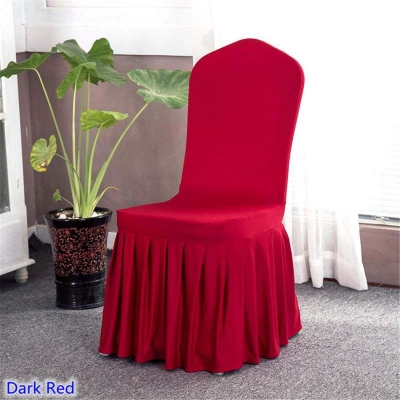 Picture of 1 pis chair cover turki Elastic Stretch Chair Cover for all dining chair marron colour from Exclusive Tex 