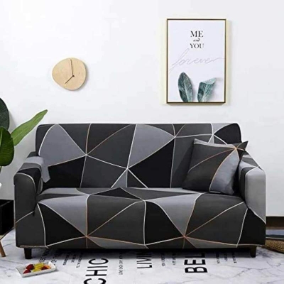 Picture of China print Sofa cover 2+2 seater stitch Design Spandex fabrics by  