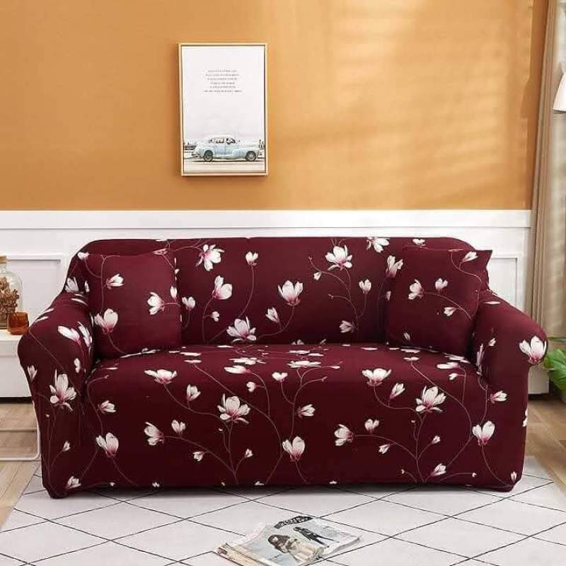 Picture of China print Sofa cover 2+2 seater stitch Design Spandex fabrics by  