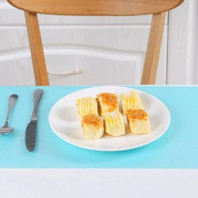 Picture of 4 Pcs Washable Refrigerator Mat Waterproof Fridge Mate Drawer Matt - Multicolor