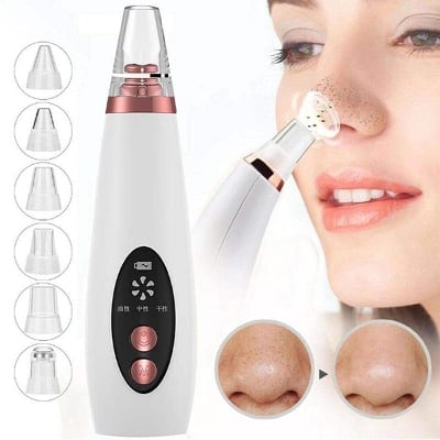 Picture of Electric - Black Head Remover - 6 Suction Head - White