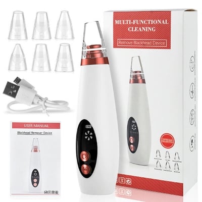 Picture of Electric - Black Head Remover - 6 Suction Head - White