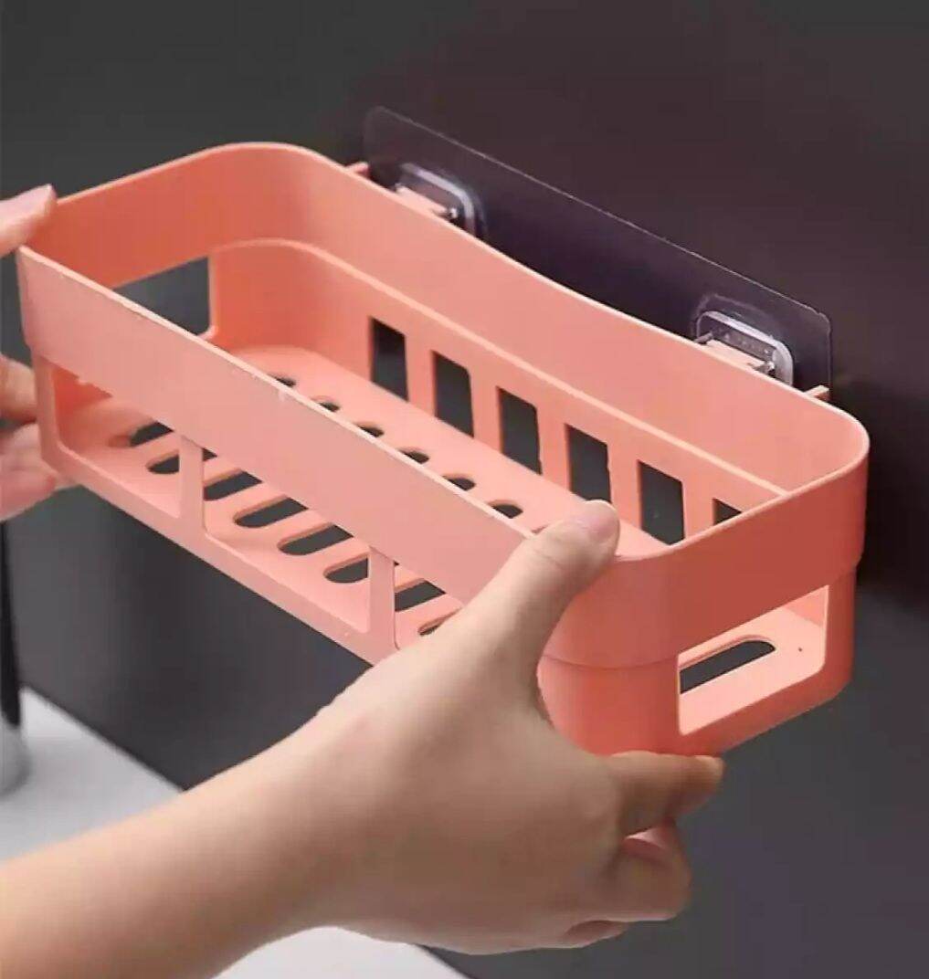 Picture of Bathroom Shelves Wall Mounted Plastic 1 pic - Toothbrush Holder - Multicolor