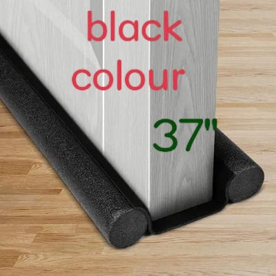 Picture of Door Draft and Dust Stopper Door Air Stopper Door Bottom Sealing Strip 37 Inches Door Draft Door gap and Dust Stopper Door Insect Protector