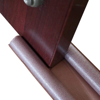 Picture of Door Draft and Dust Stopper Door Air Stopper 42 Inches, - Brown