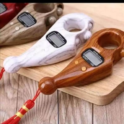 Picture of Rotating Prayer Beads Digital Counter Portable Finger Tasbeeh