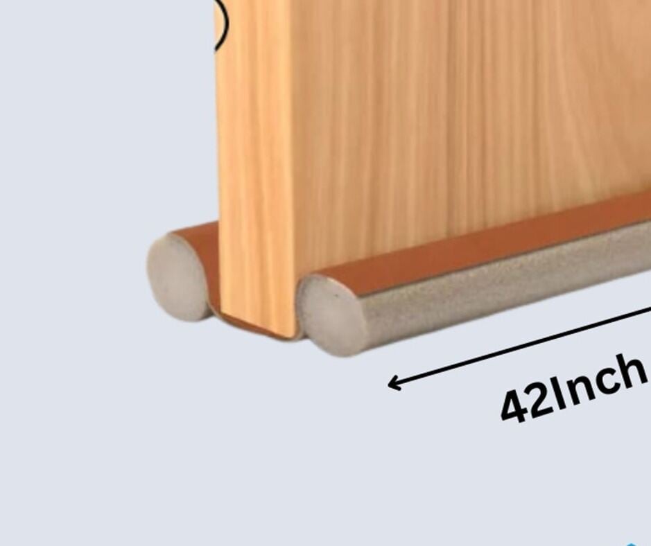 Picture of Door Bottom, Door Gap, Door Foam, Door Stopper Sealing Strip 42 Inch Long - Multicolor