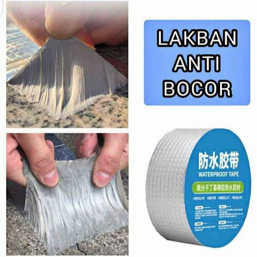 Picture of SealGuard Heavy-Duty Aluminium Foil Butyl Adhesive Leak Repair Sealing Tape - Multicolor
