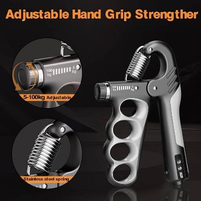 Picture of 5-100KG Professional Forearm & Finger Strength Training Hand Gripper